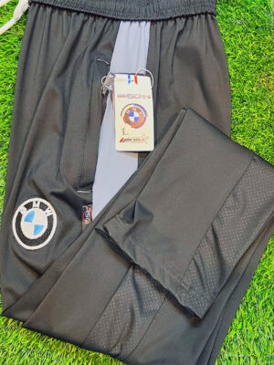 BMW M Motorsport 50th Anniversary Black Casual Trouser with Zipper Pockets