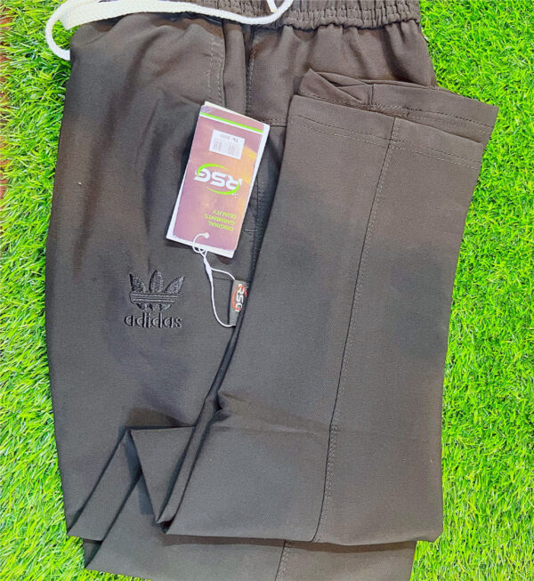 Men's Black Casual Trousers – Premium Comfort & Style (RSG  Adidas Inspired)
